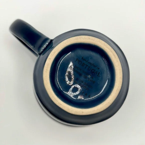 Pottery Barn Cambria Stoneware Ocean Blue Coffee Mug - Picture 6 of 9